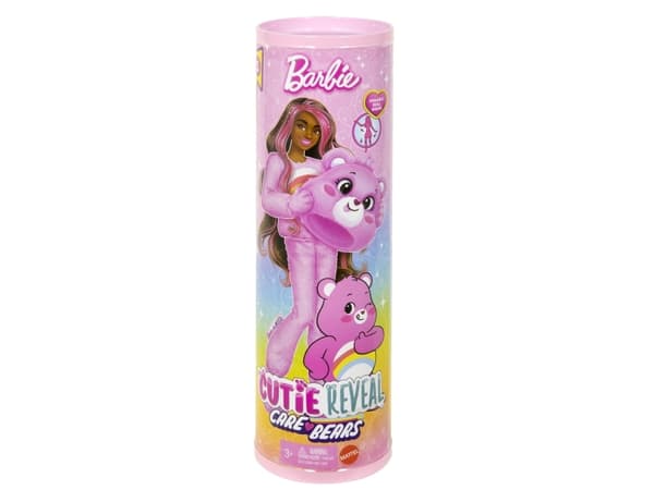 Barbie Cutie Reveal Care Bears -docka, Modedocka, Flicka, 3 År, Flicka, Multifärg