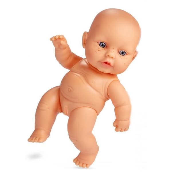 Docka - Berjuan - Nyfödd - 20 cm - Handtvättbar - Beige