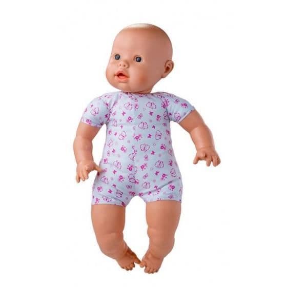Berjuan babydocka Nyfödd europeisk mjuk kropp 45 cm tjej