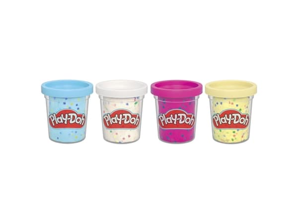 Play-Doh 4 Pack Specialty 340 g - Confetti Fun