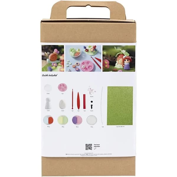 DIY KIT MODELLERA, ÄLVA, PASTELLFÄRGER.