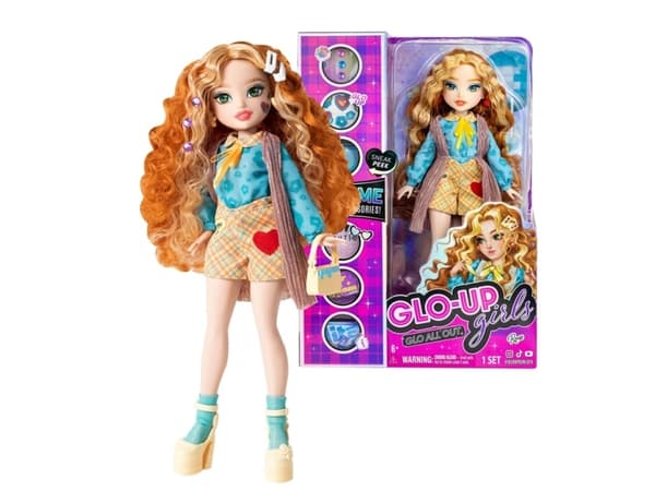 GLO UP GIRLS Dukke med tilbehør Rose Series 2 83016