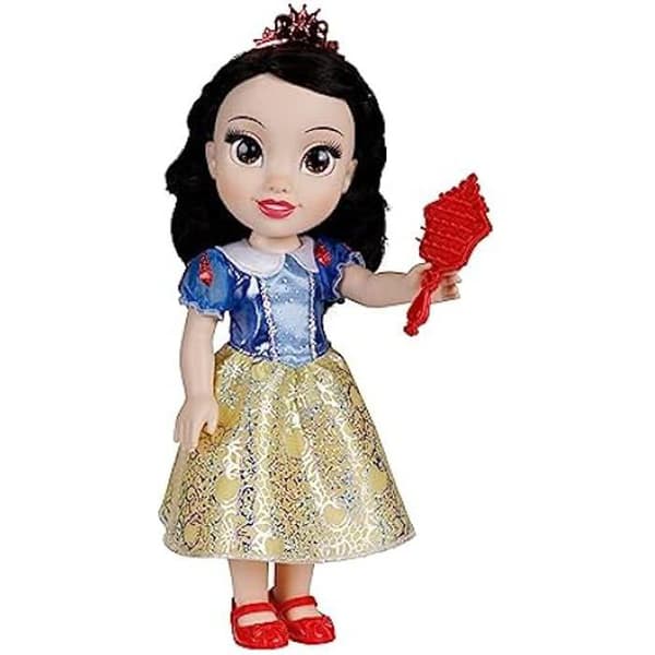 Puppa - DISNEY PRINSESSA - Snövit - 38 cm - Silverklänning - Tillbehör ingår