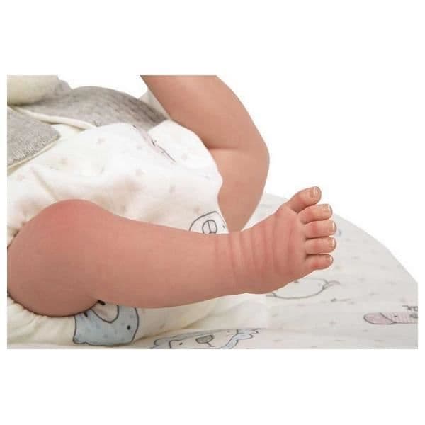 Nyfödd docka - Arias - Vega - 40 cm - Tillbehör ingår - För barn från 3 år och uppåt