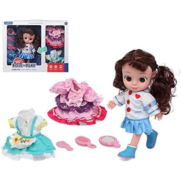 Docka - BigBuy Kids - Flerfärgad (S1126693)