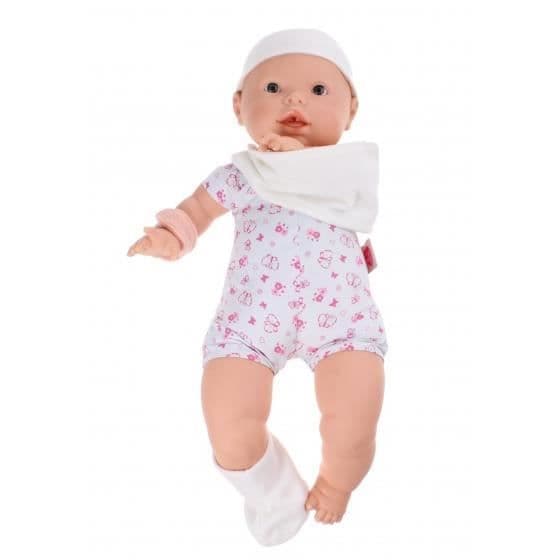 Berjuan mjuk kropp nyfödd docka - 45 cm - för sjukhuslek - tjej