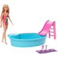 Miniatyrbild 1 av 5: Barbie - Barbie och hennes pool - Fashion Doll Box - 3 år och + GHL91