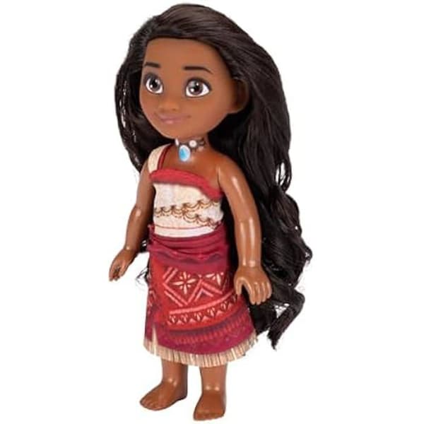 Docka - DISNEY - Vaiana 2 - Rörlig Figur 15 cm - Traditionell Polynesisk Klädsel - Officiell Leksak
