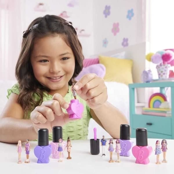 BARBIE Mini-BarbieLand Fashionistas-Docka 3,8 cm - Barbie - JCP97