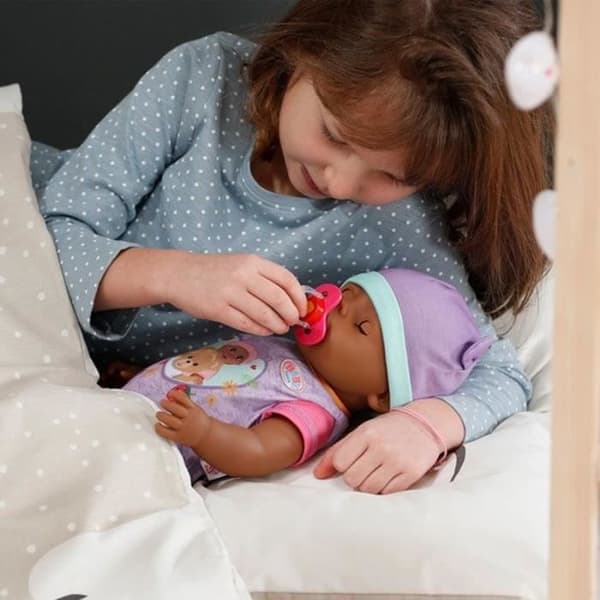 Baby född Poupée Eva 43 cm