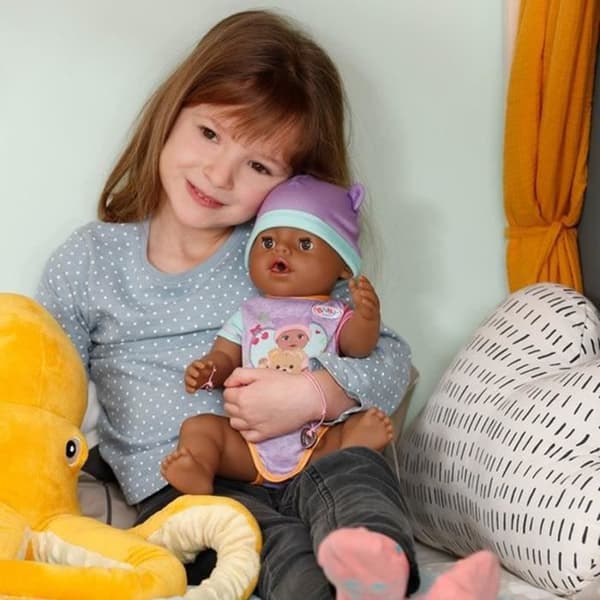 Baby född Poupée Eva 43 cm