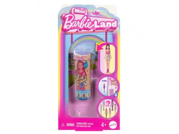 Barbie Mini BarbieLand Color Reveal mini överraskningsdocka JCR08 MATTEL p10