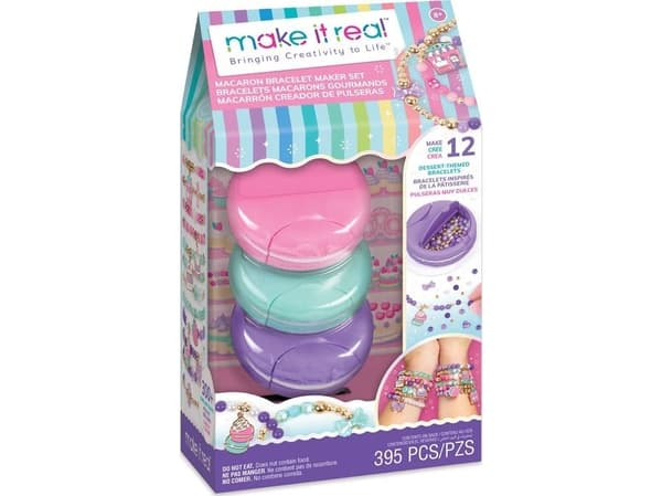 GJØR DET EKTE DIY-armbåndsett "Macaron"