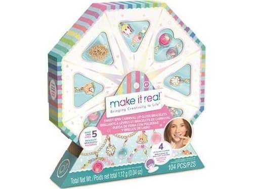 MAKE IT REAL DIY bracelet set with lip glosses