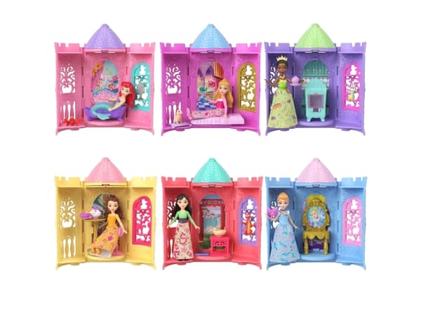 Mattel Disney Princess överraskningstorn med docka mix