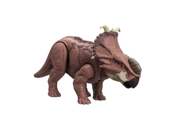 Jurassic World WILD ROAR Pachyrhinosaurus, 4-vuotias, monivärinen, muovia