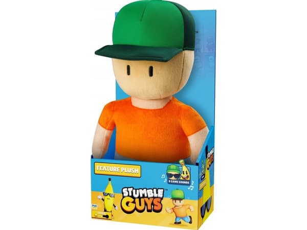 Kids World *****STUMBLE GUYS Feature plush 25cm Banana 88932
