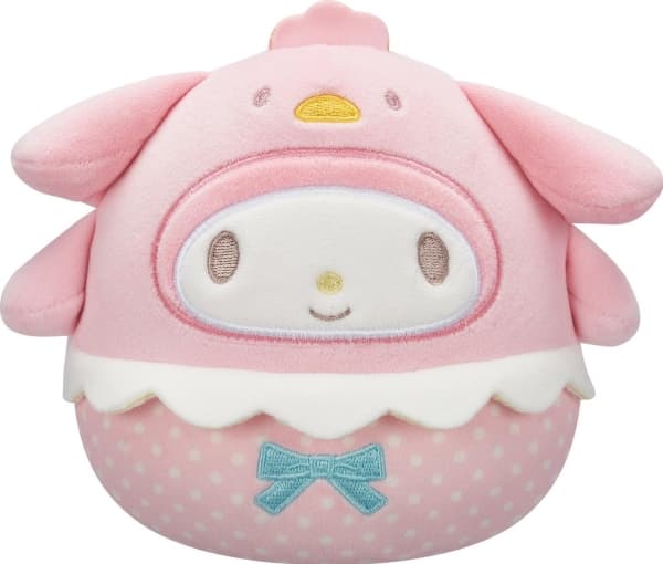 SQUISHMALLOWS HELLO KITTY Påskeplysjleketøy, 20 cm