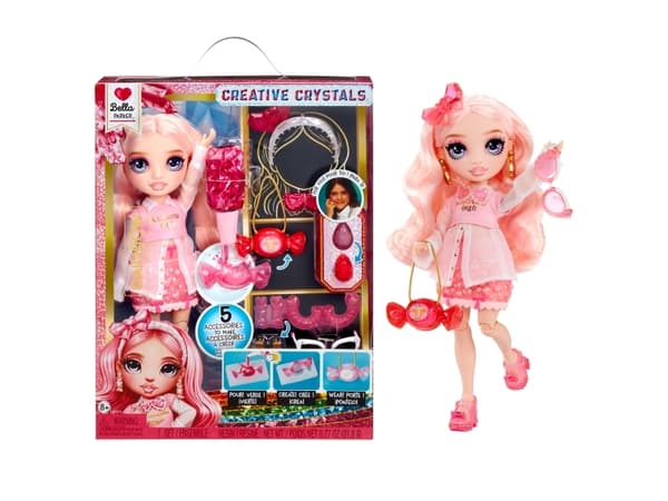 Rainbow High Creative Crystals Fashion Doll- Bella, Fashion doll, Female, 8 yr(s), 280 mm, Multicolour
