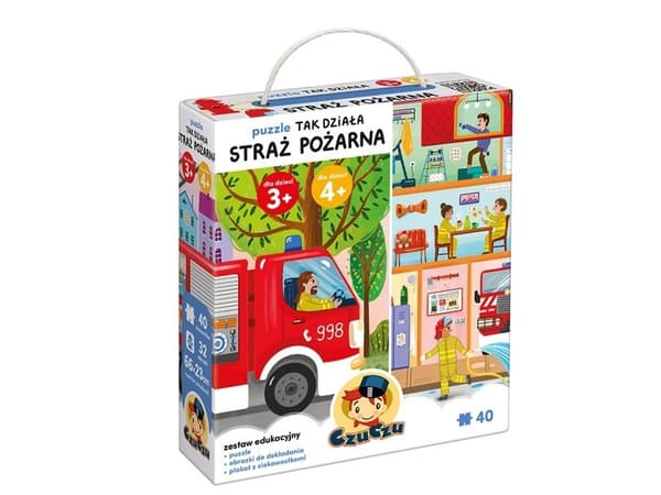 CzuCzu Puzzle Tak działa Straż pożarna 93808
