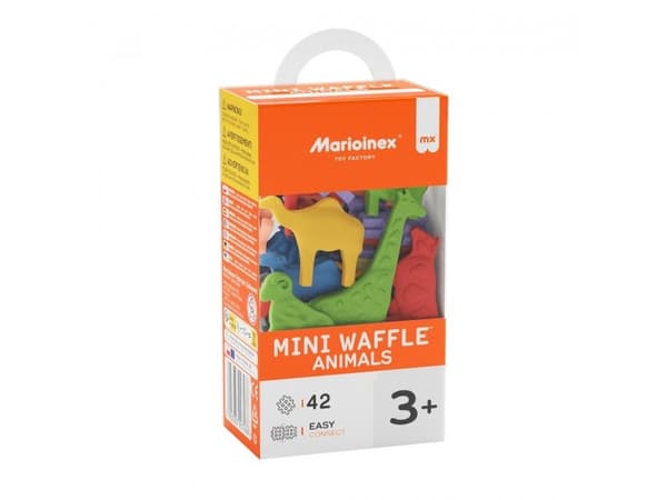 Mini våffla 42el Djur