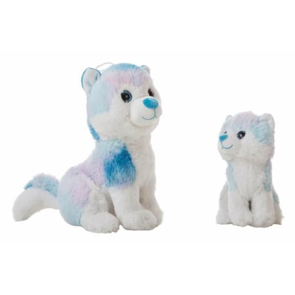 Mjukisleksak Blå Husky 28 cm