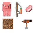 Miniatyrbild 4 av 4: Leksak - MATTEL - Diamant Nivå Gris - Rosa - 14 cm - Från 3 år