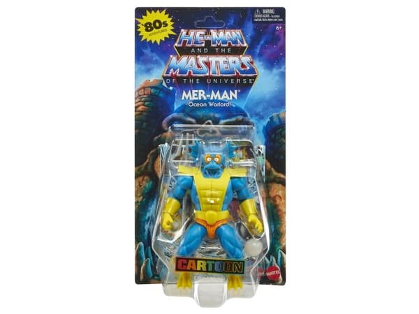 Masters of the Universe Origins Mer-Man Action Figure, 6 år, Flerfarget
