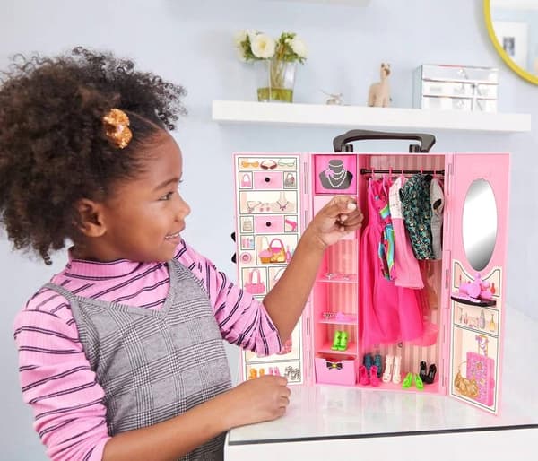 Garderobe Foldegarderobe til tøj + dukke