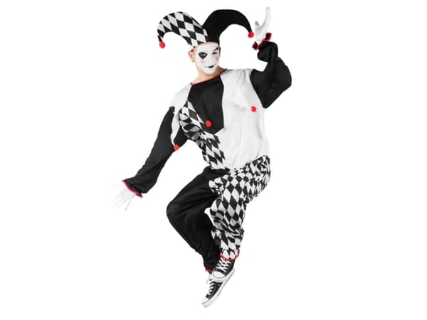 Boland 83825, Fancy costume, Adult, Male, Other, Black, White, Male