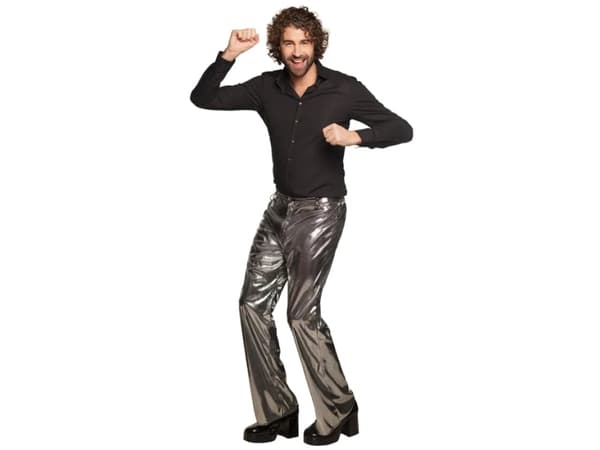 Boland 87141, Fancy pants, Adult, Male, Silver, Male, M/L