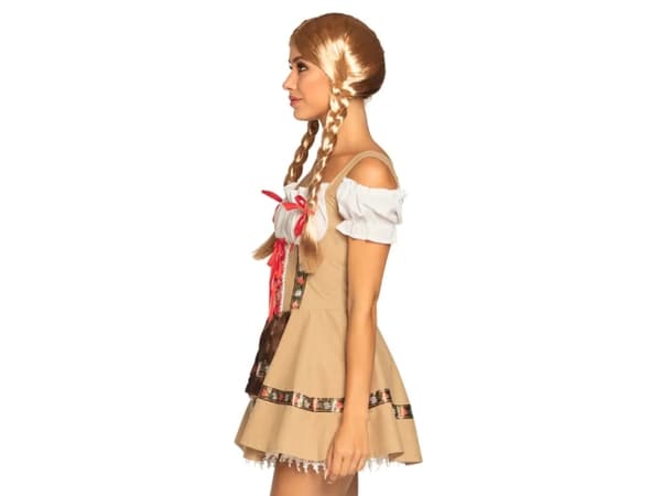 Boland 83518, Fancy costume, Adult, Female, Uniform, Bronze, Red, White, Female