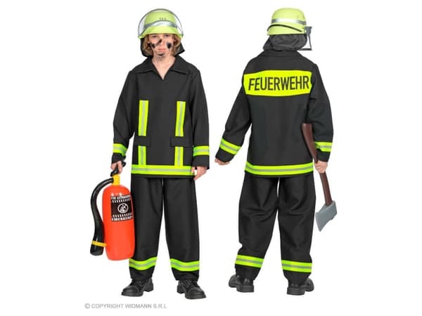 Kostym för brandman