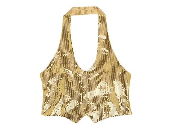 Paljettvest for kvinner