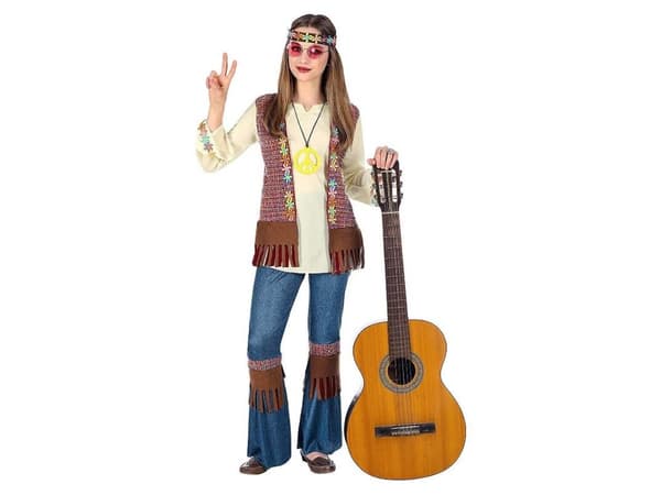Hippie jente kostyme