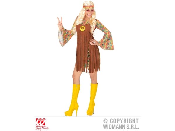 Hippie jente kostyme