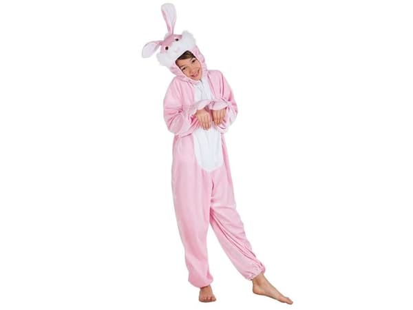 Boland 88207, Fancy kostyme, Barn, Unisex, Dyr, Dyr, Rosa, Hvit