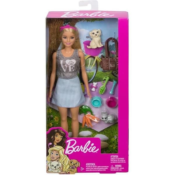 Barbie med valpar FPR48