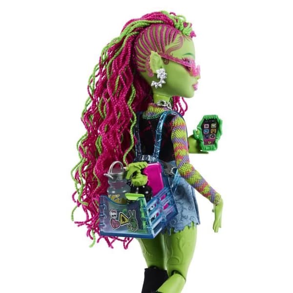 Monster High-Venus McFlytrap-Docka med Chewlian och tillbehör HRP81