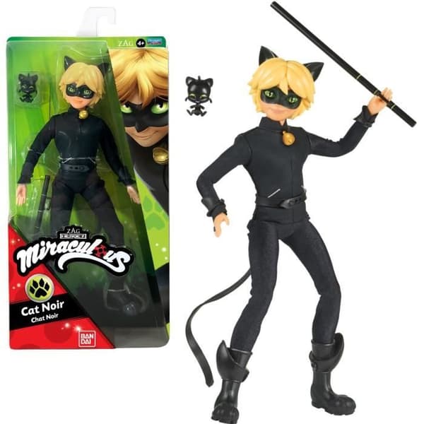 Miraculous - Black Cat 26cm Fashion Doll - BANDAI