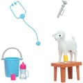 Miniatyrbild 3 av 4: Puppa Barbie Yrken - Barbie - Lantveterinär - 65-årsjubileum - Inkluderat set