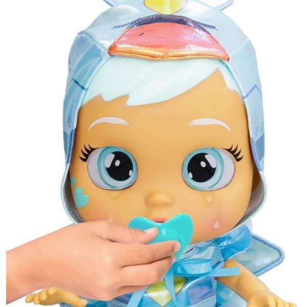 Cry Babies Stars docka - Sydney - IMC TOYS - Funktionella dockor - Rosa - LED-stjärnor
