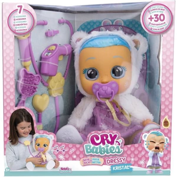 Cry Babies Doll Dressy Kristal - Från 3 år
