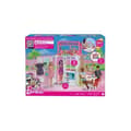 Miniatyrbild 1 av 5: Barbie möblerat dockskåpsset, 360 grader, 2 nivåer och 4 lekytor, valp och tillbehör ingår, åldrarna 3 till 7, HCD47
