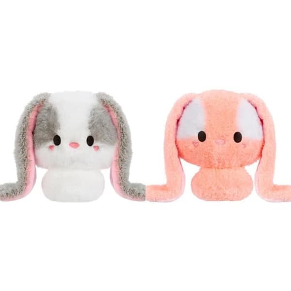 Fluffie Stuffiez - ASMR-plysch att anpassa - KANIN - Fyllning för att ta bort och upptäcka en annan karaktär - Från 4 år
