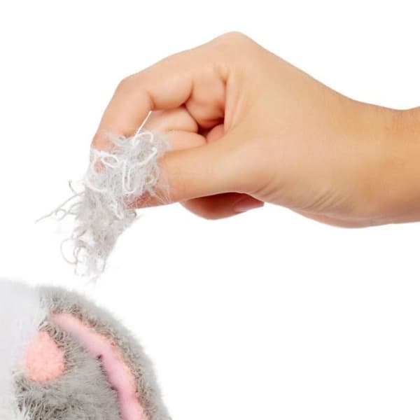 Fluffie Stuffiez - ASMR-plysch att anpassa - KANIN - Fyllning för att ta bort och upptäcka en annan karaktär - Från 4 år