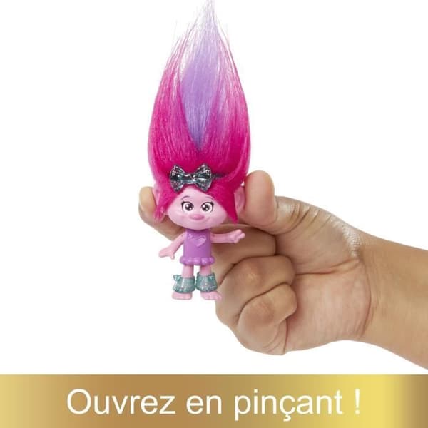 POPPY HAIR POPS FIGURINE - MATTEL - HNF10 - TROLLS DOCKA DOCKA