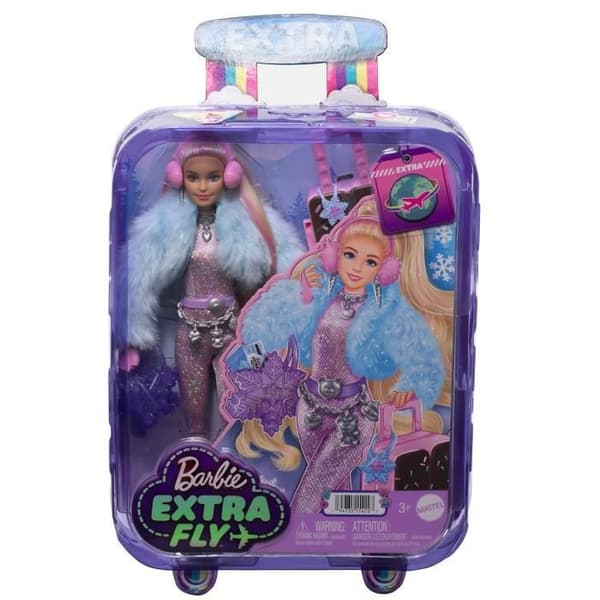 Barbie®-Barbie® Extra Cool-Resdocka i vinteroutfit HPB16
