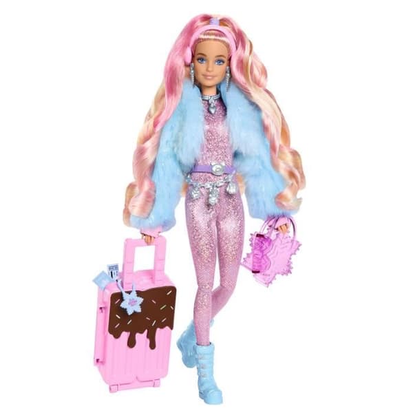 Barbie®-Barbie® Extra Cool-Resdocka i vinteroutfit HPB16