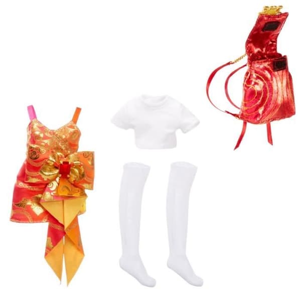 Rainbow High Junior High S3 - Rainbow Fashion Doll 22cm - Laurel Devious (orange)